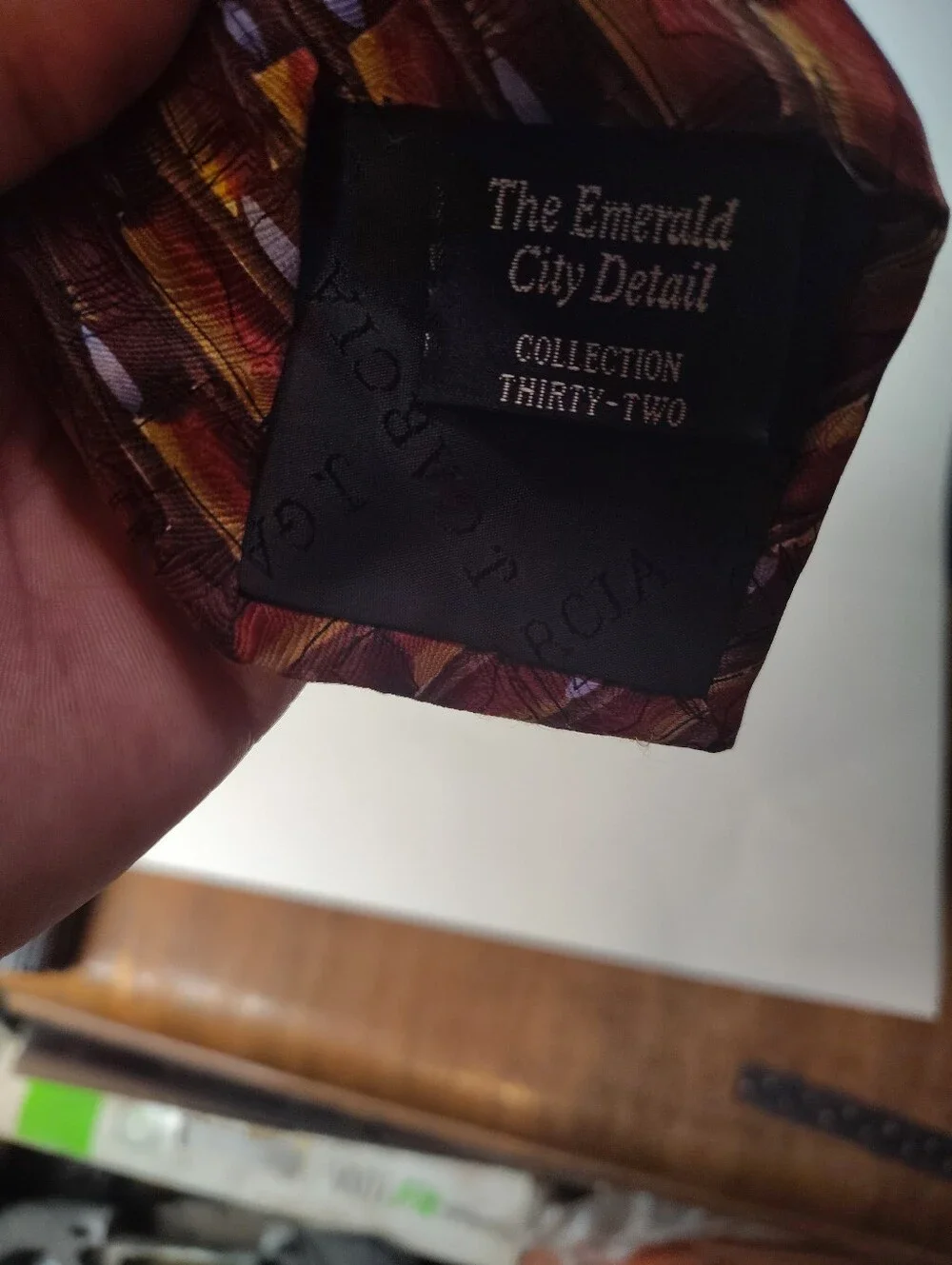 Jerry Garcia Emerald City Collection Thirty Two Neck Tie